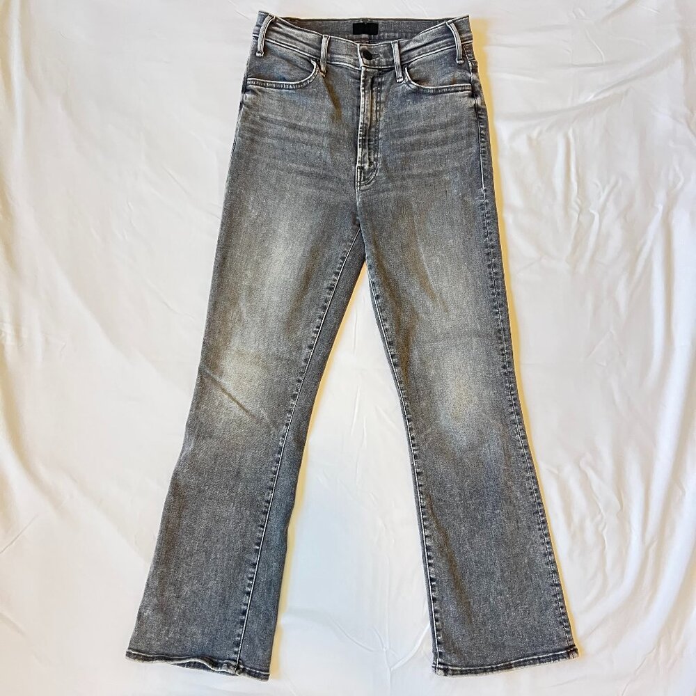 MOTHER Hustler Ankle Jeans Size 27 Northern Lights (Gray) Wash